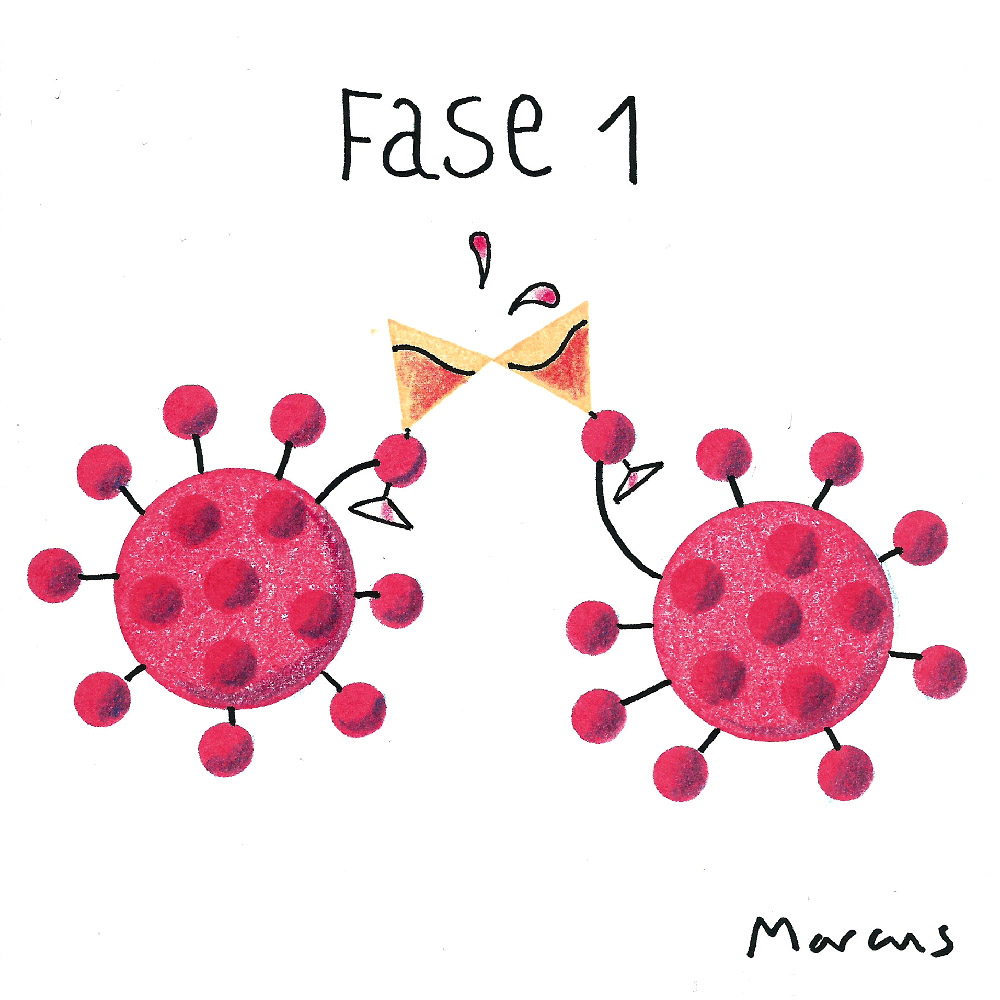 covid coronavirus ilustracion metafora conceptual